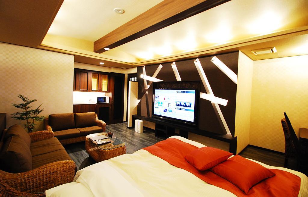 Hotel Free Style Okayama Rum bild